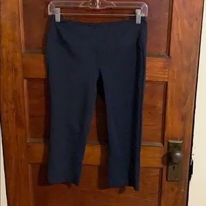 Navy Cropped Leggings